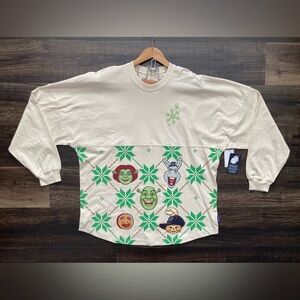 Universal Studios Shrek the Halls Christmas 2025 Spirit Jersey Adult Size Large